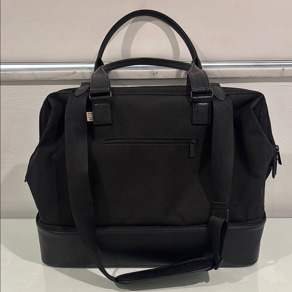 BEIS Black Duffel Bag